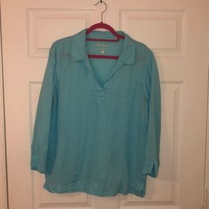 EUC Lilly Pulitzer linen top